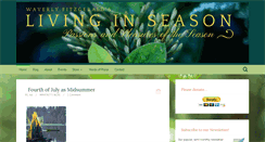 Desktop Screenshot of livinginseason.com